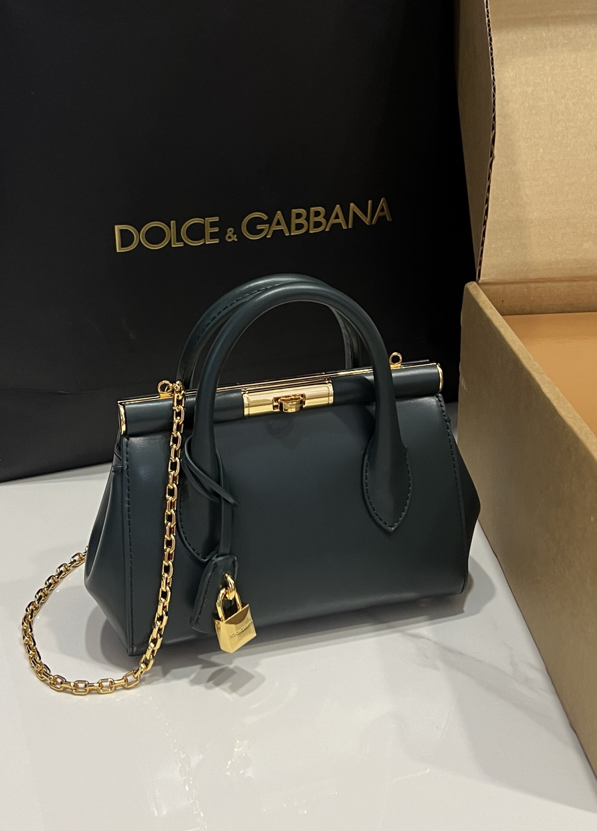 Dolce & Gabbana Mini Marlene Day Bag in Bordeaux for Women