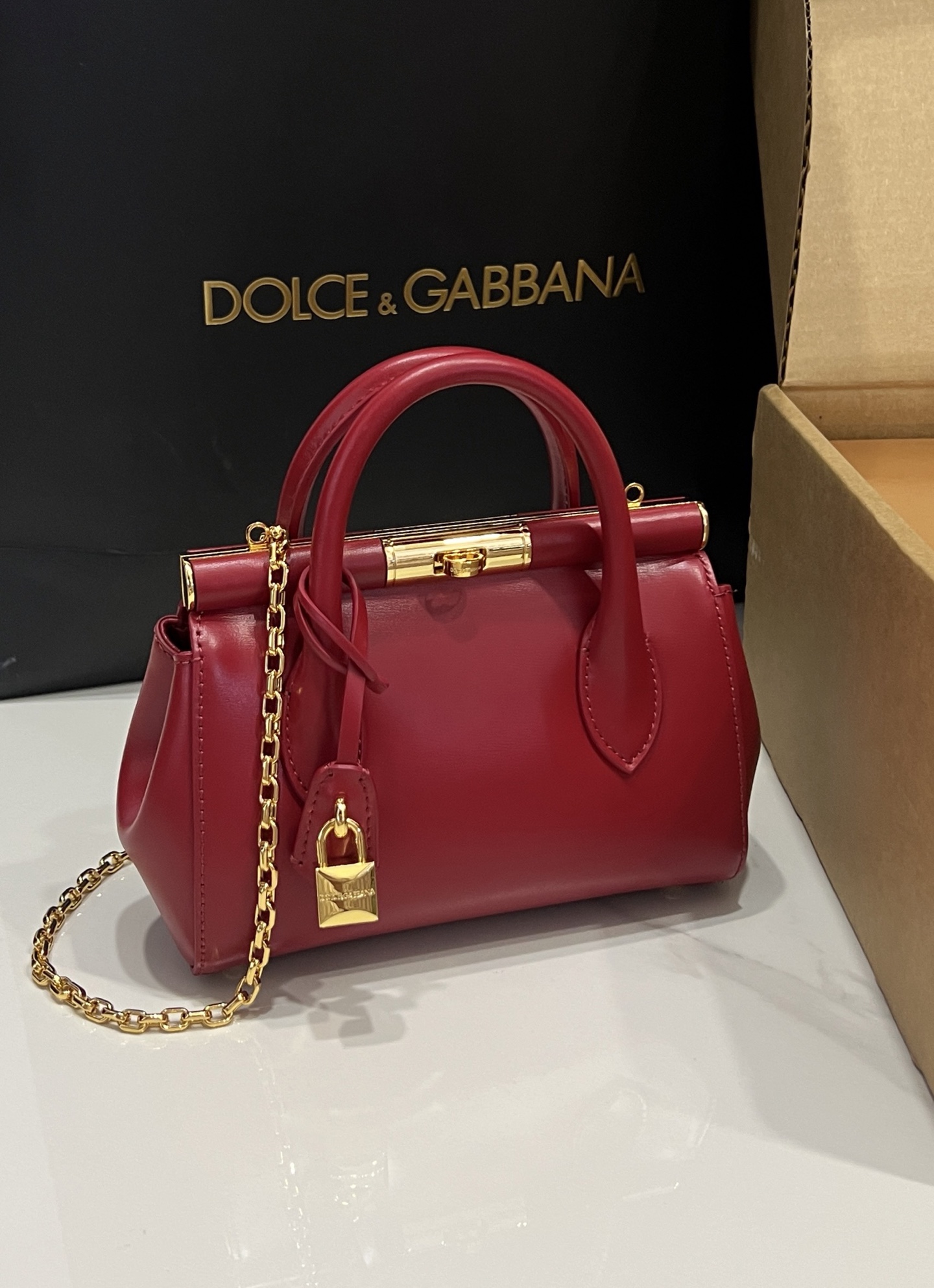 Dolce & Gabbana Marlene Tote Bag | Red |