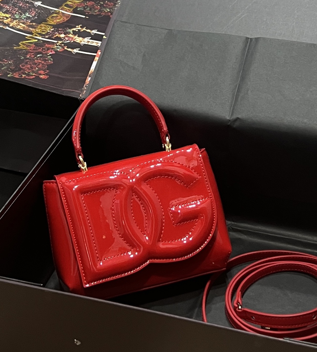 Dolce & Gabbana Dg Logo Red Womens Dolce & Gabbana red