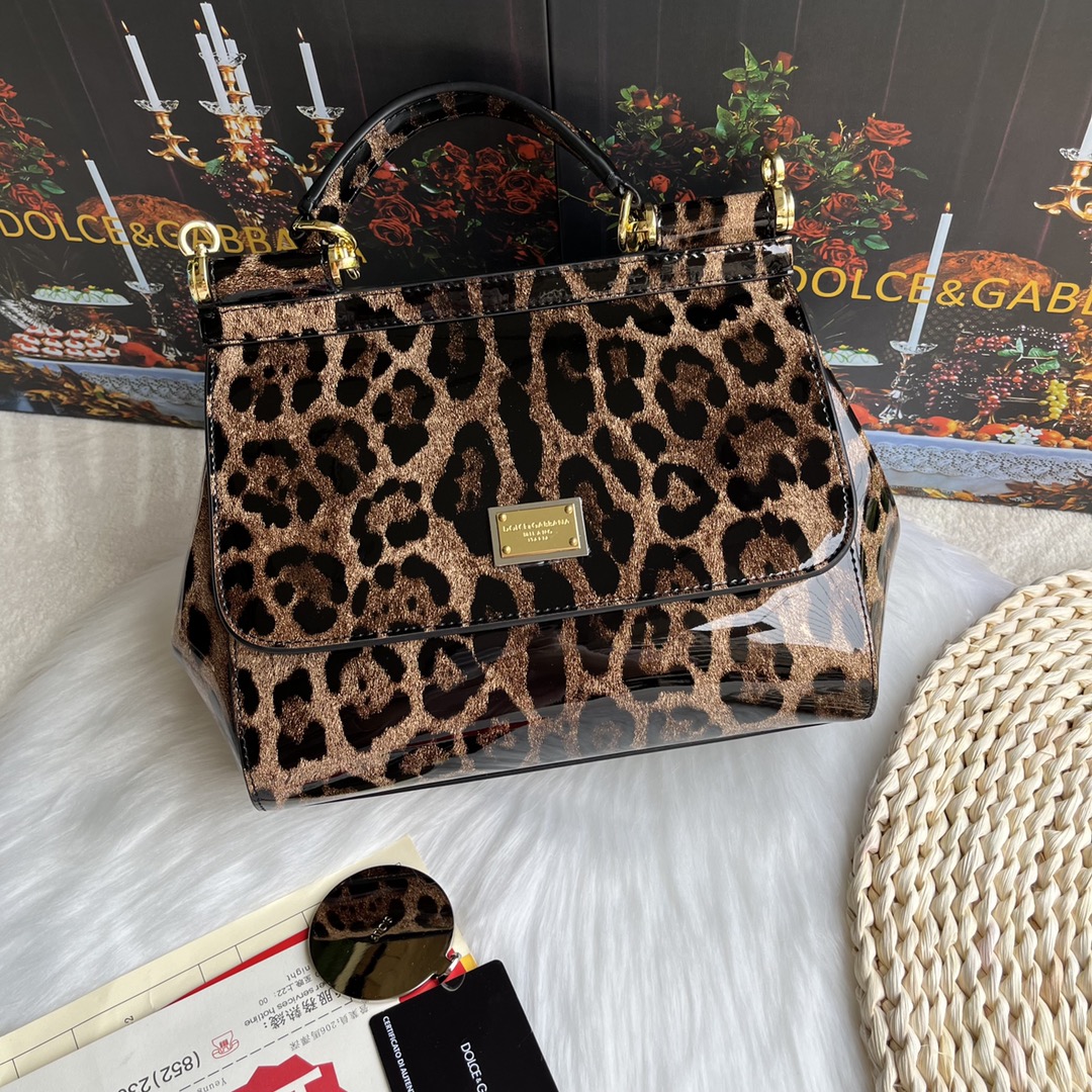 Dolce & Gabbana Medium Sicily handbag in Animal Print for Women |