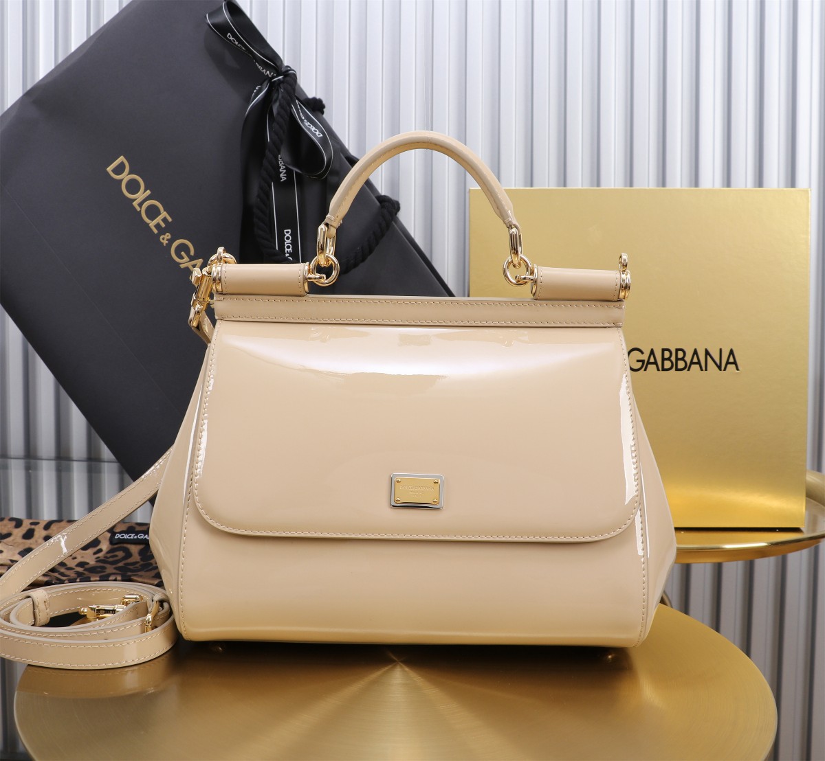 Dolce & Gabbana Small Sicily handbag in Beige for Women | Dolce&Gabbana