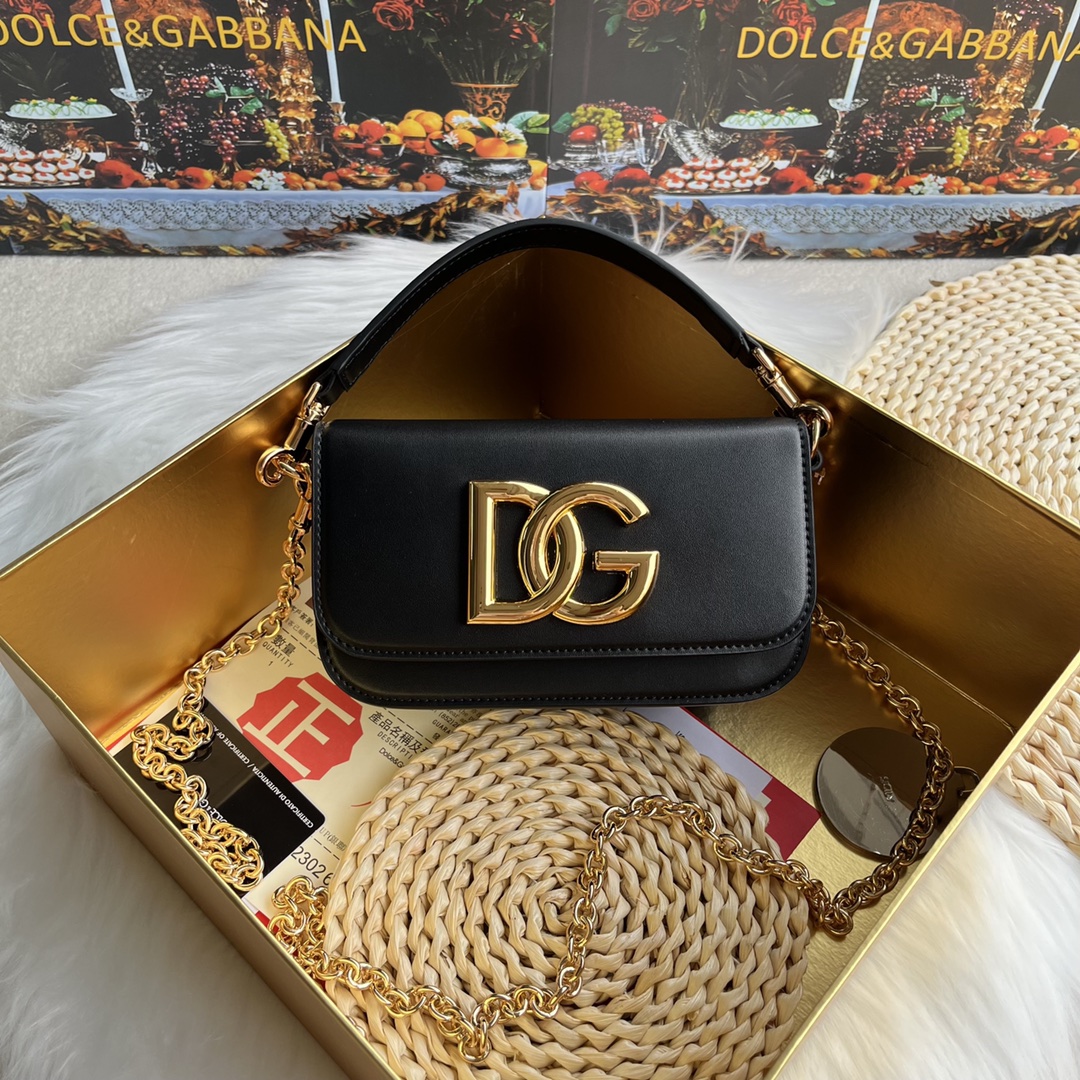 Dolce & Gabbana 3.5 crossbody bag in Black for Women | Dolce&Gabbana