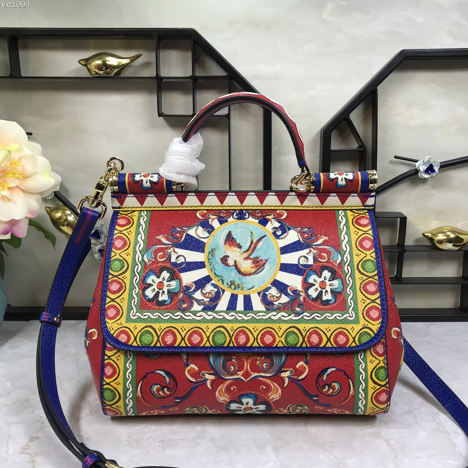 DOLCE GABBANA DOLCE & GABBANA Print Small Miss Sicily
