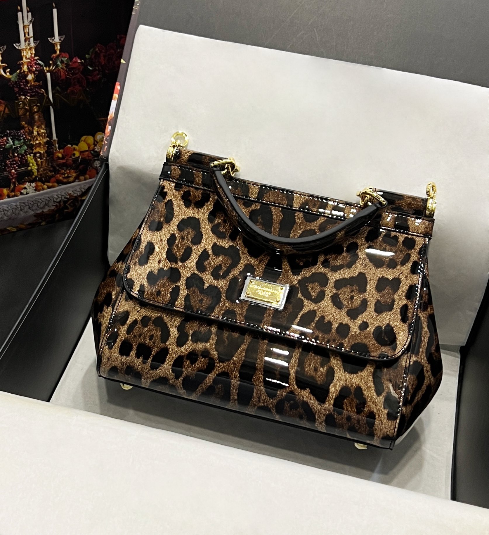 Dolce & Gabbana Large Sicily handbag in Animal Print for Women |