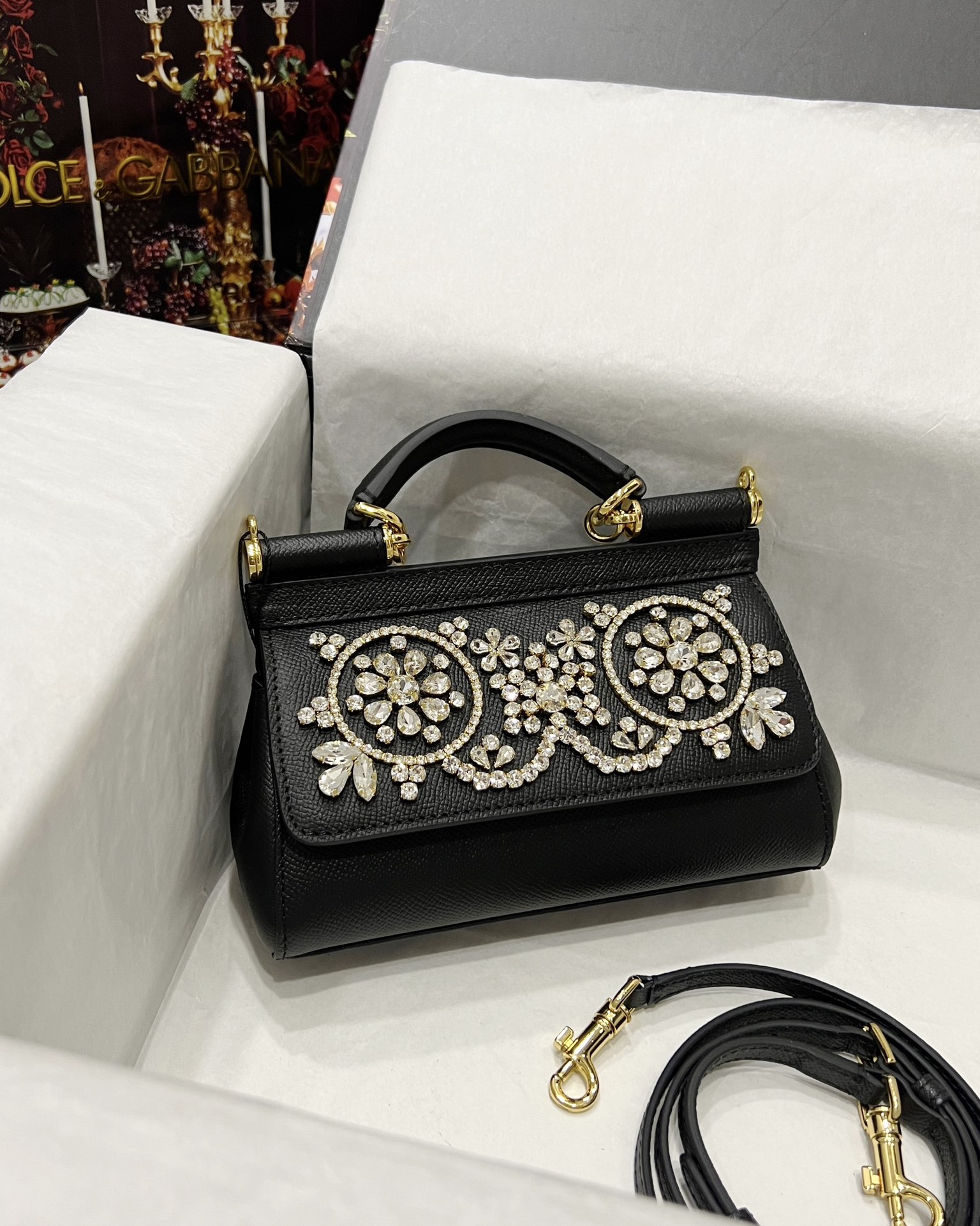 Dolce & Gabbana Small Sicily handbag in Multicolor for Women