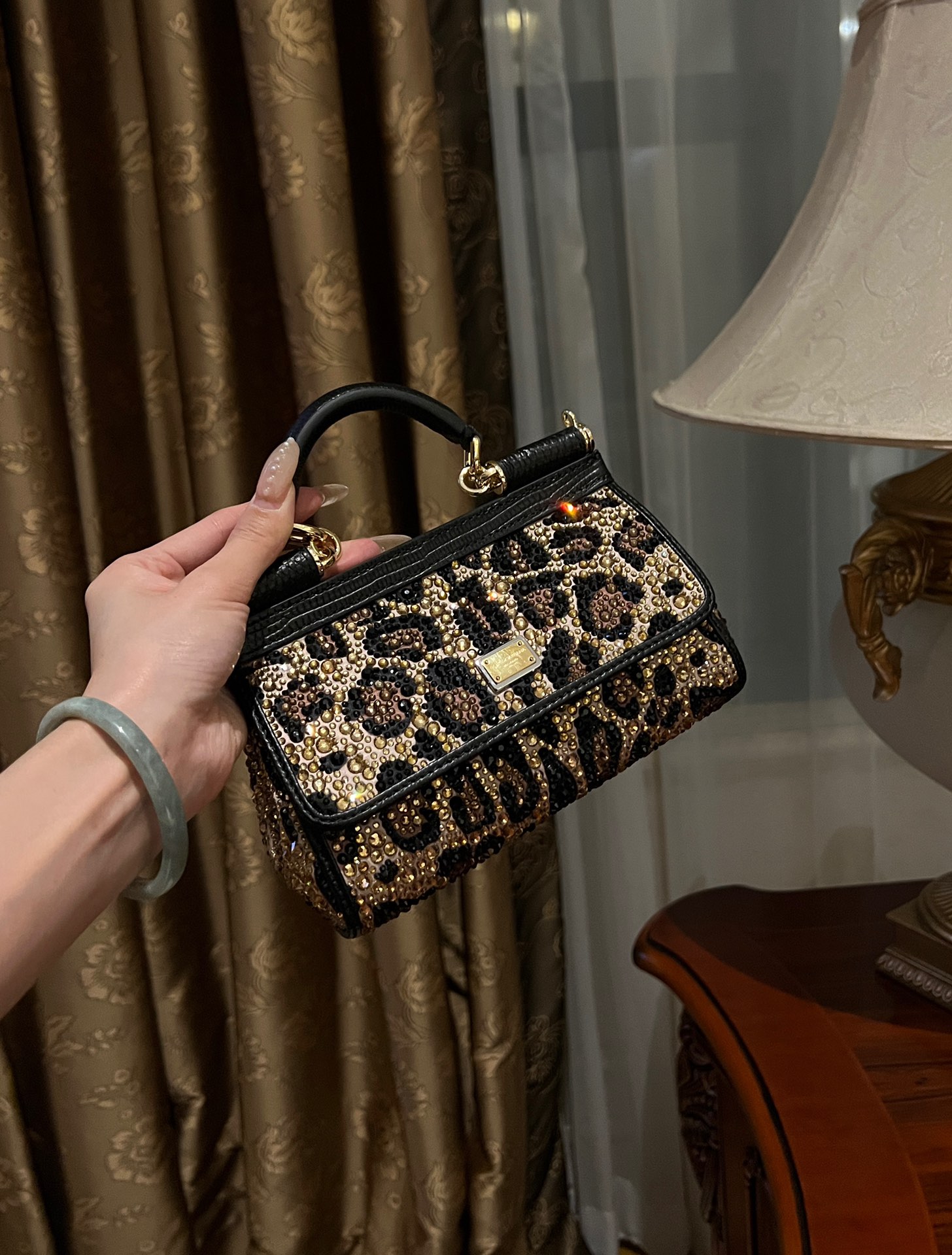 Dolce & Gabbana Medium Sicily handbag in Animal Print for Women