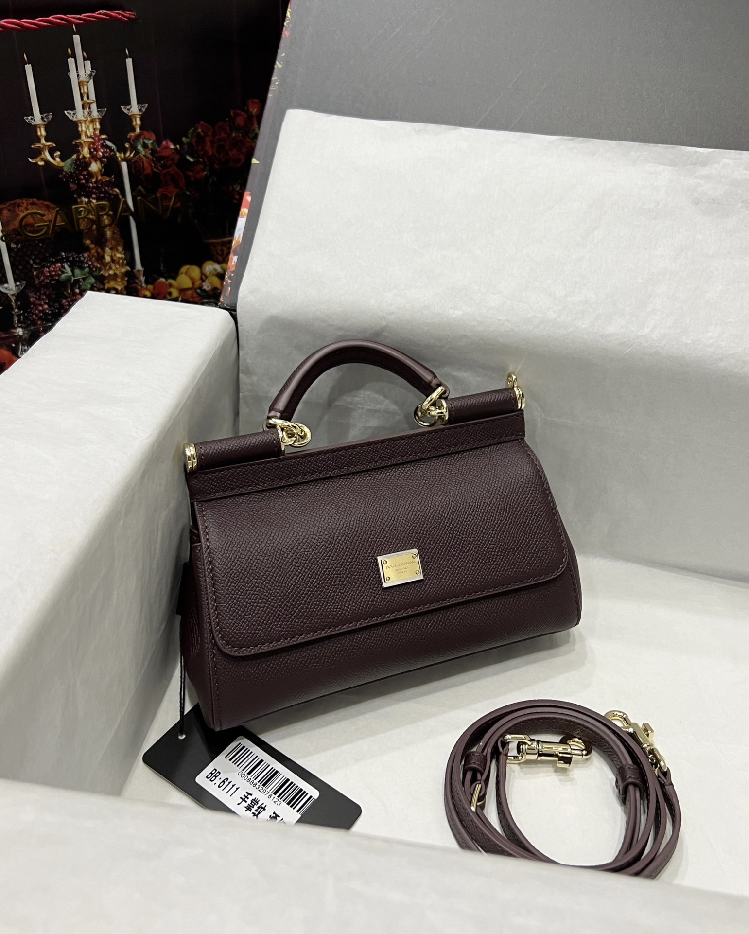 Dolce & Gabbana BORSA A MANO in PURPLE for Women | Dolce&Gabbana