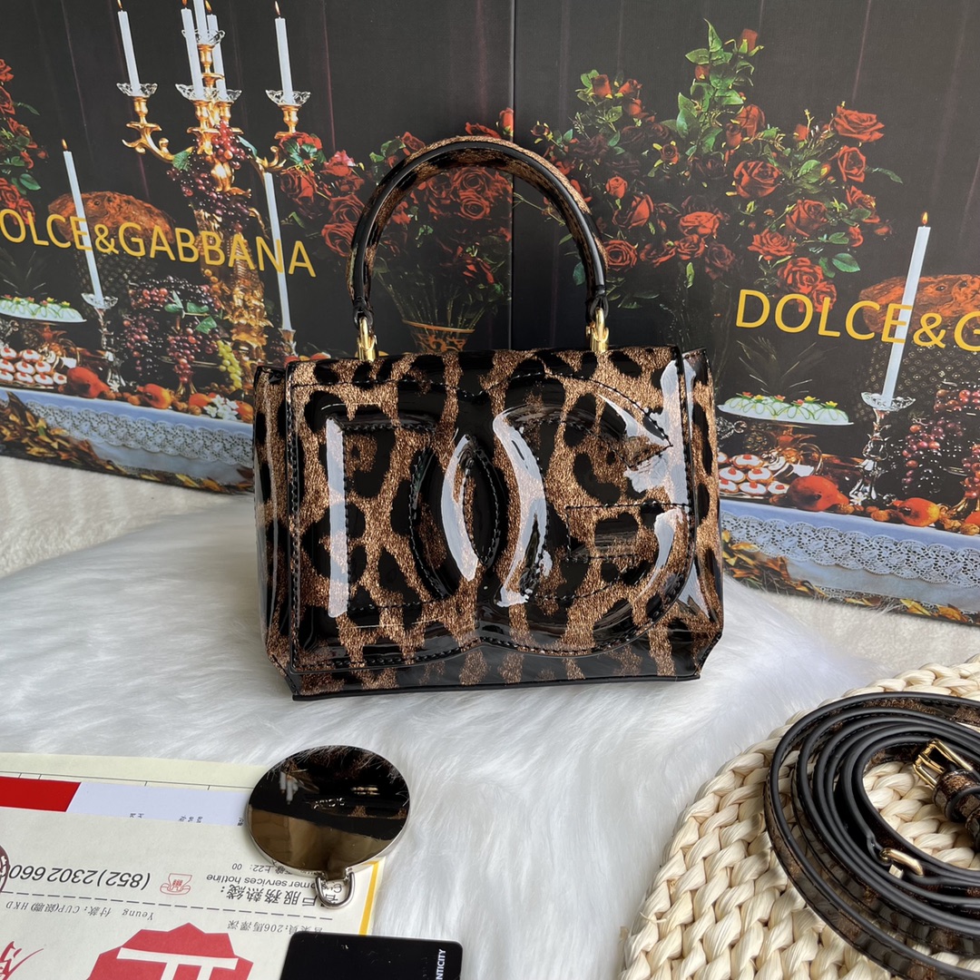 Dolce & Gabbana Shoulder Bag In Brown