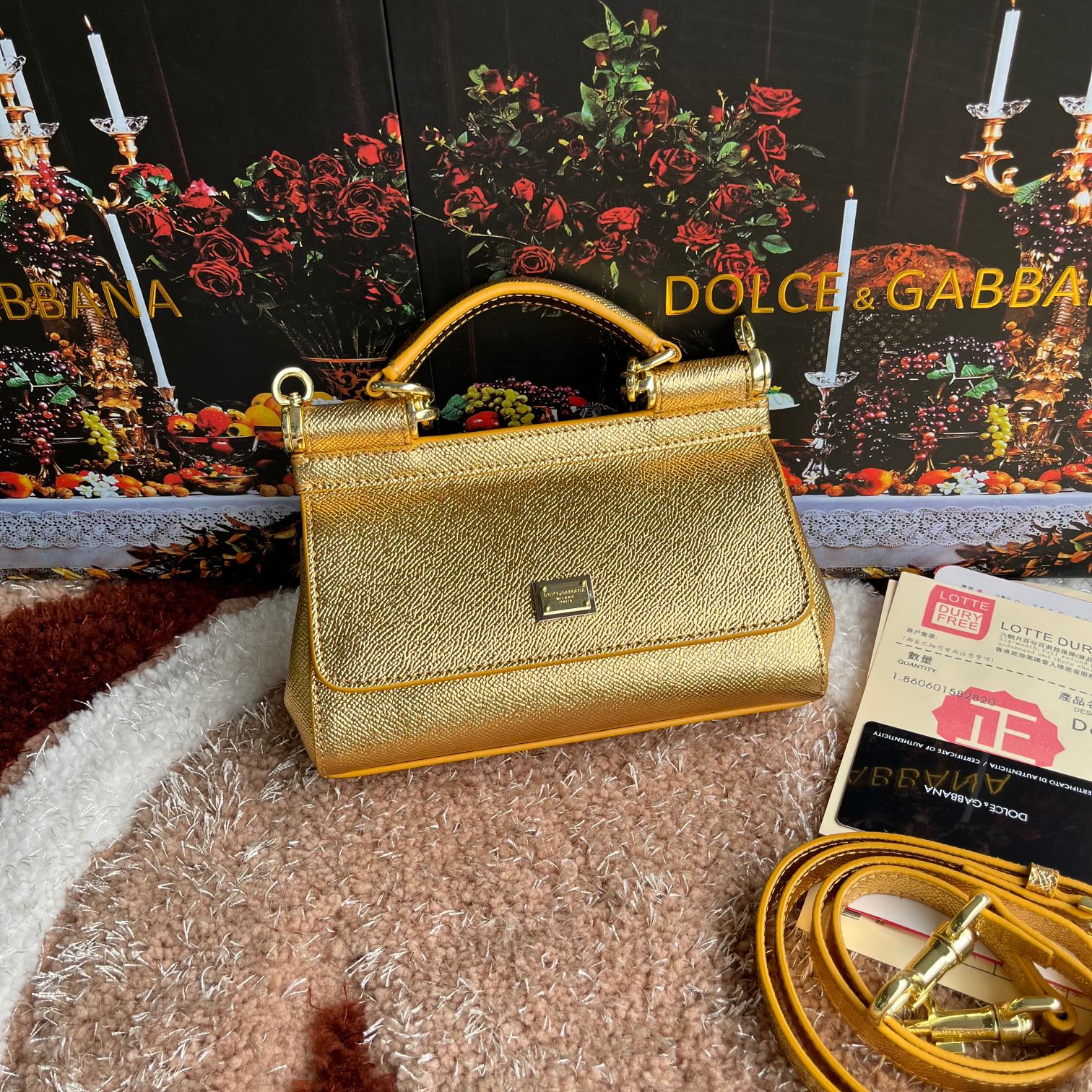 Dolce & Gabbana Small Women’s Miss Sicily Leather