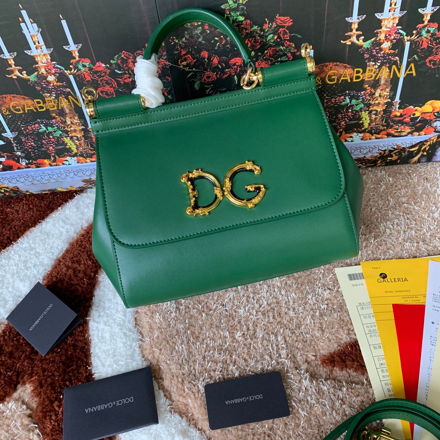 Dolce & Gabbana Large Sicily handbag in Green for Women | Dolce&Gabbana