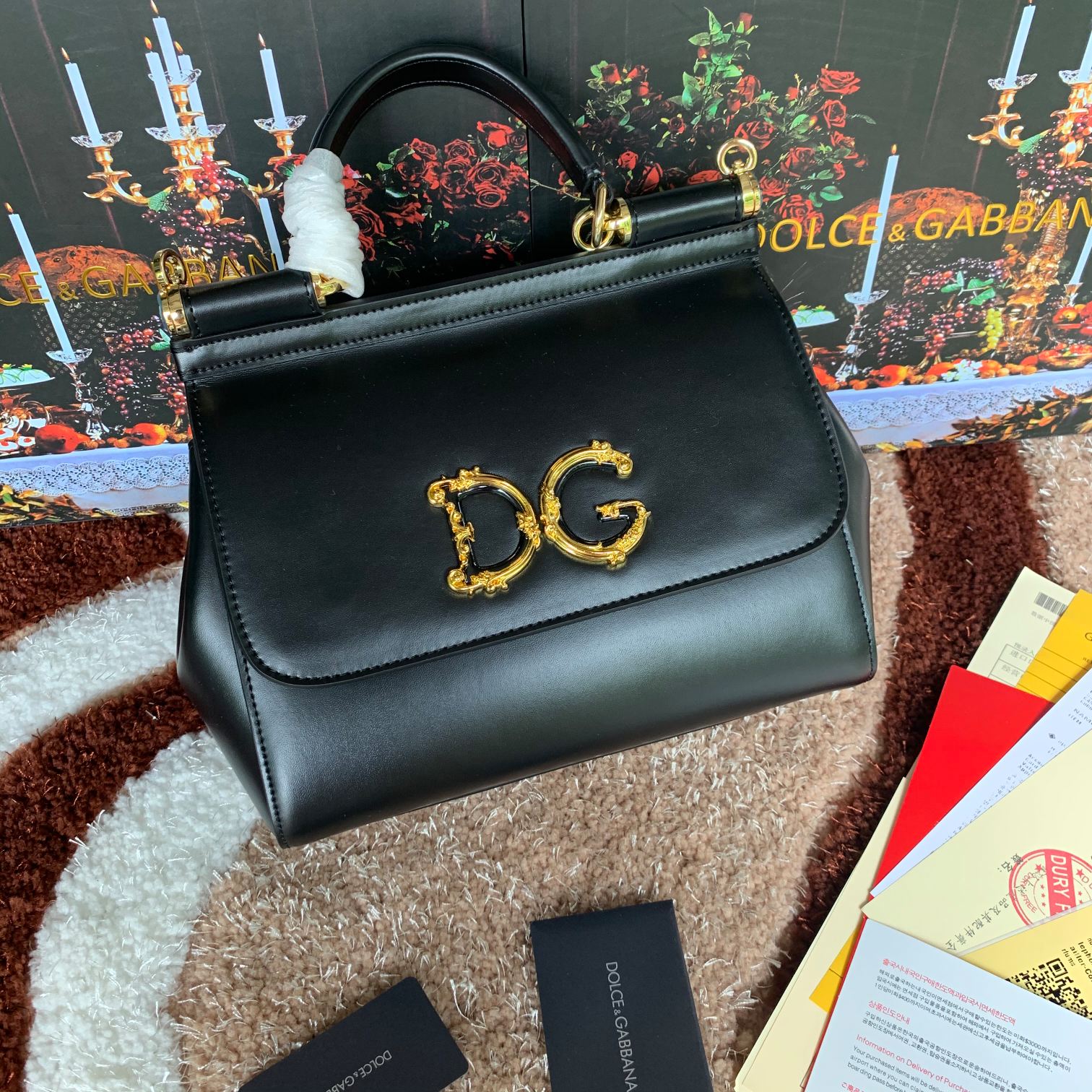 Dolce & Gabbana Nappa Leather DG Girls Shoulder Bag – Women’s Bags