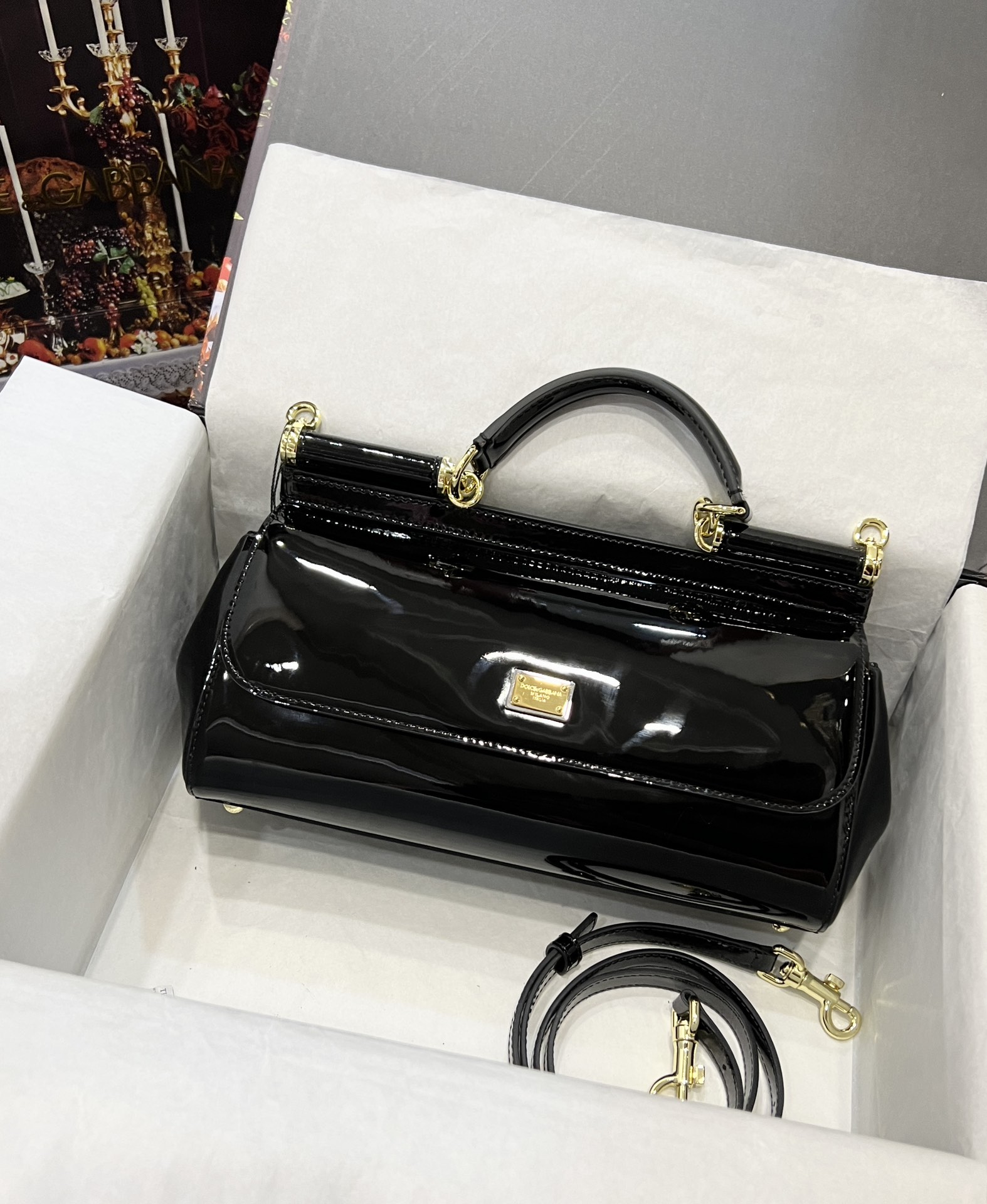 Dolce & Gabbana logo-embroidered Denim Tote Bag
