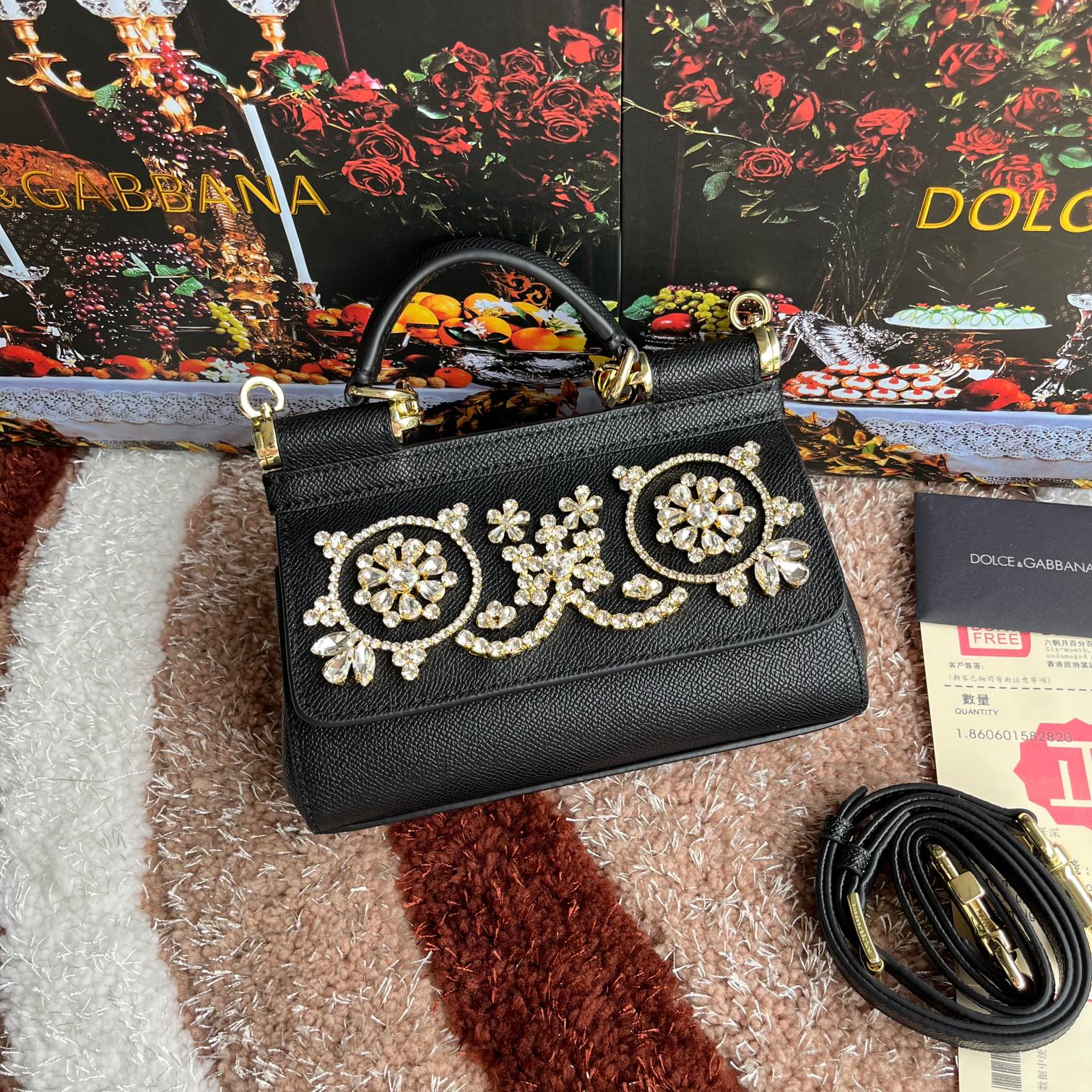 Dolce & Gabbana Small Sicily handbag in Multicolor for Women |