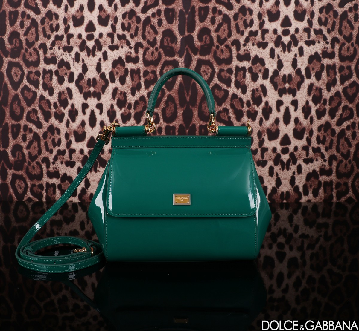 Dolce & Gabbana BORSASPALLA-TRACOLLA in Green for Women