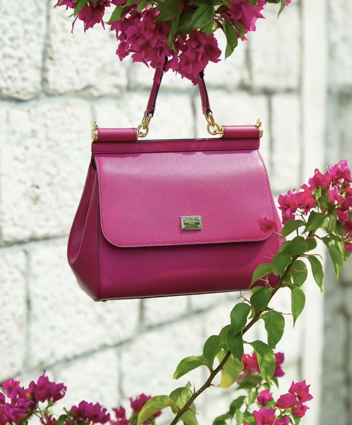 Dolce & Gabbana Medium Sicily handbag in Fuchsia for Women | pink