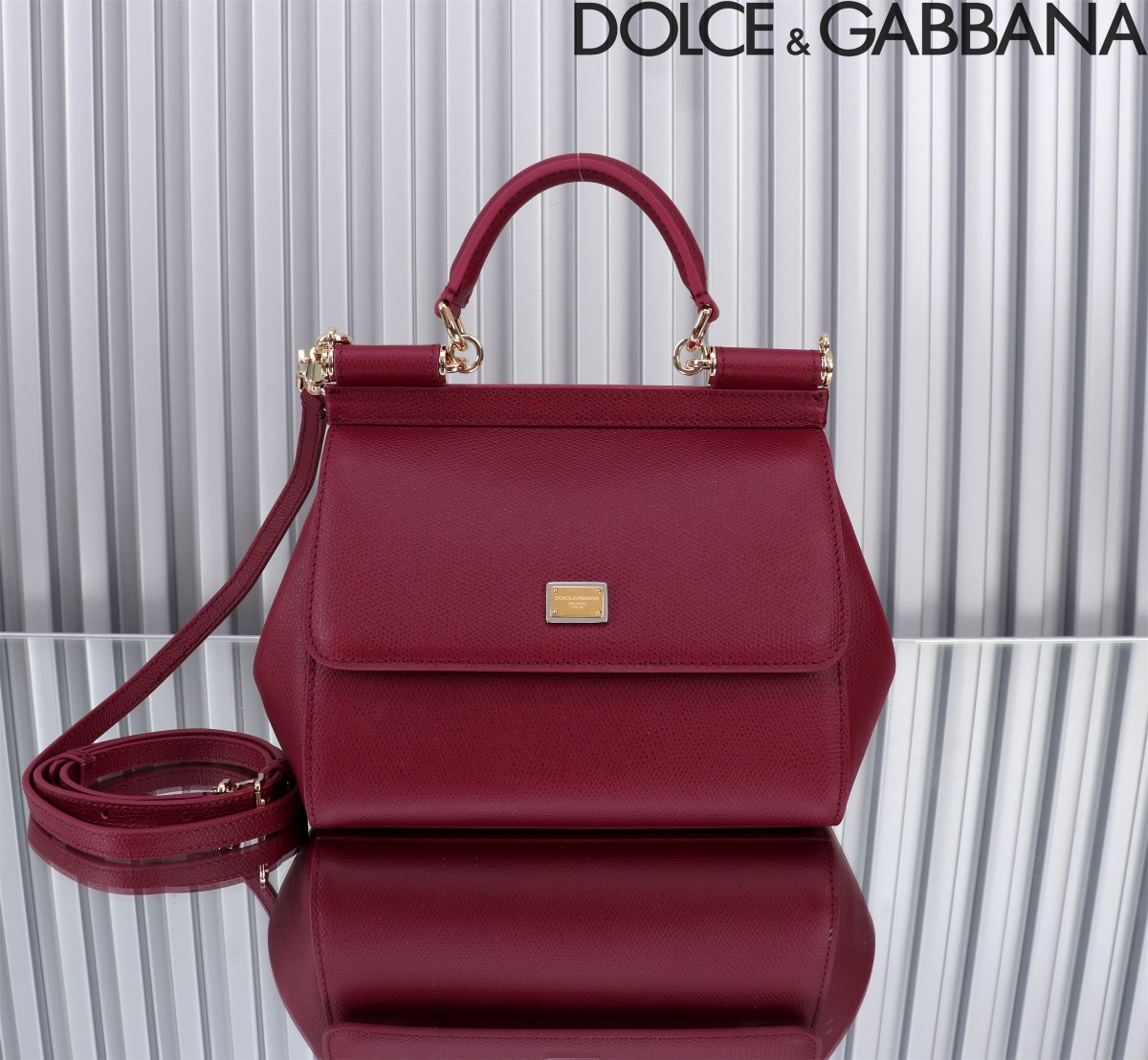 DOLCE GABBANA Dauphine Medium Miss Sicily Satchel Da