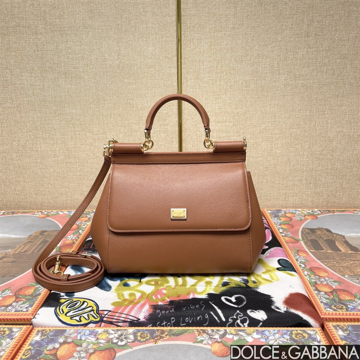 Dolce & Gabbana BORSA A MANO in Brown for Women | Dolce&Gabbana