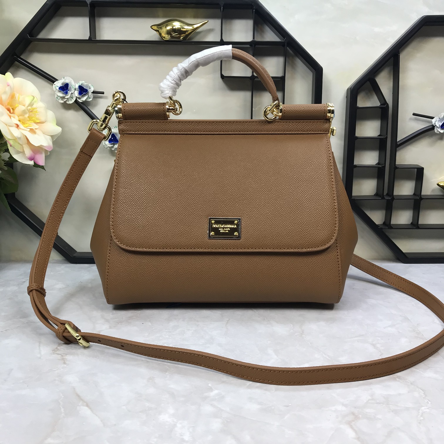 Dolce & Gabbana BORSA A MANO in Brown for Women | Dolce&Gabbana