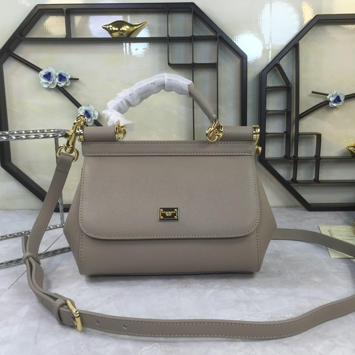 Dolce & Gabbana Large Sicily handbag in Beige for Women | Dolce&Gabbana