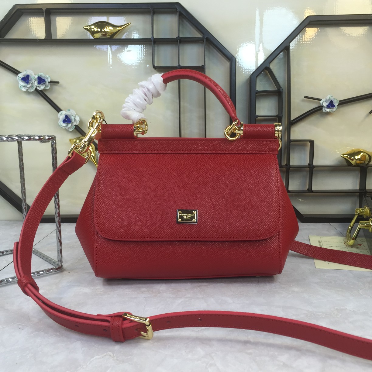 Dolce & Gabbana Medium Sicily handbag in Fuchsia for Women