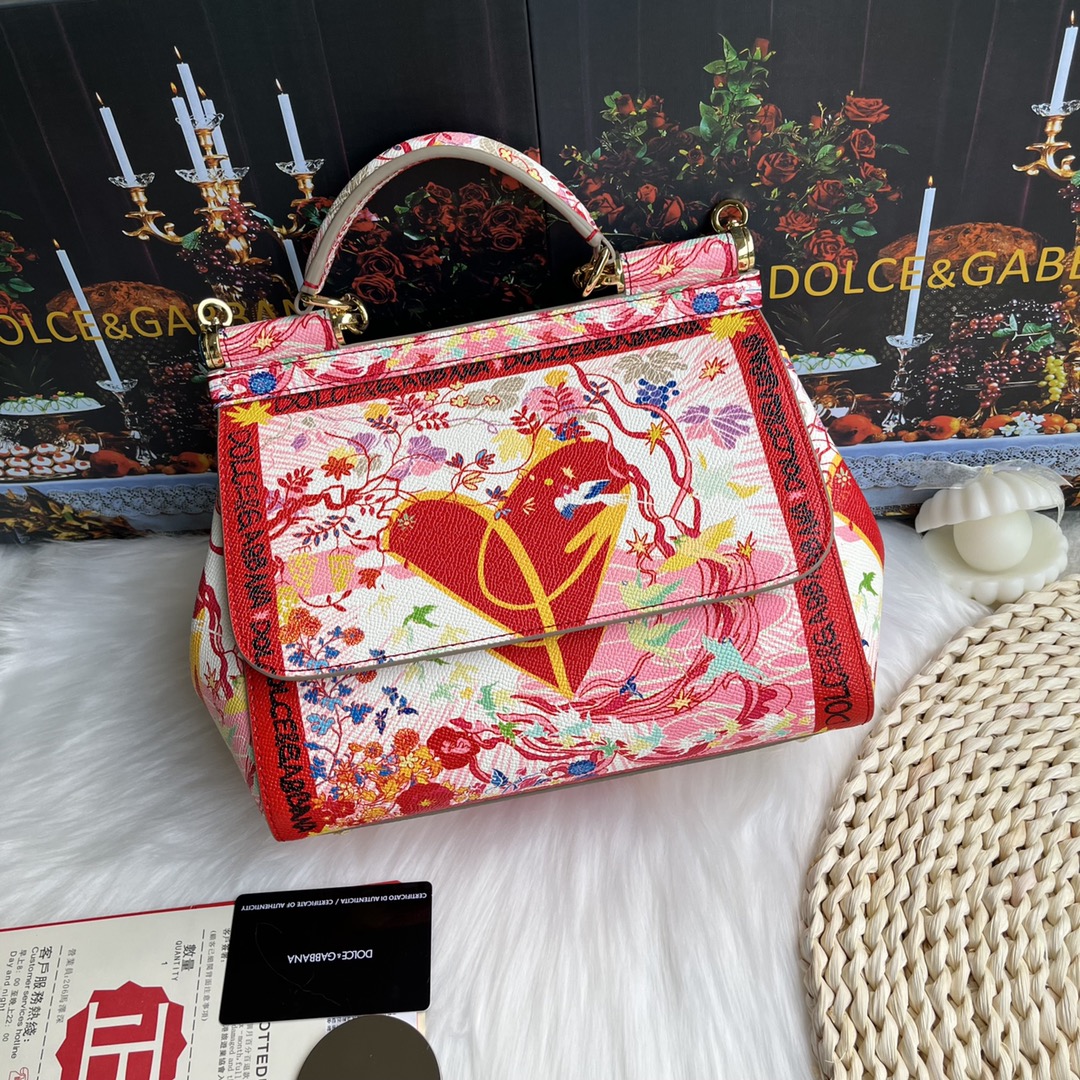 Dolce Gabbana Sicily Handbag Medium Çanta – Dolce &