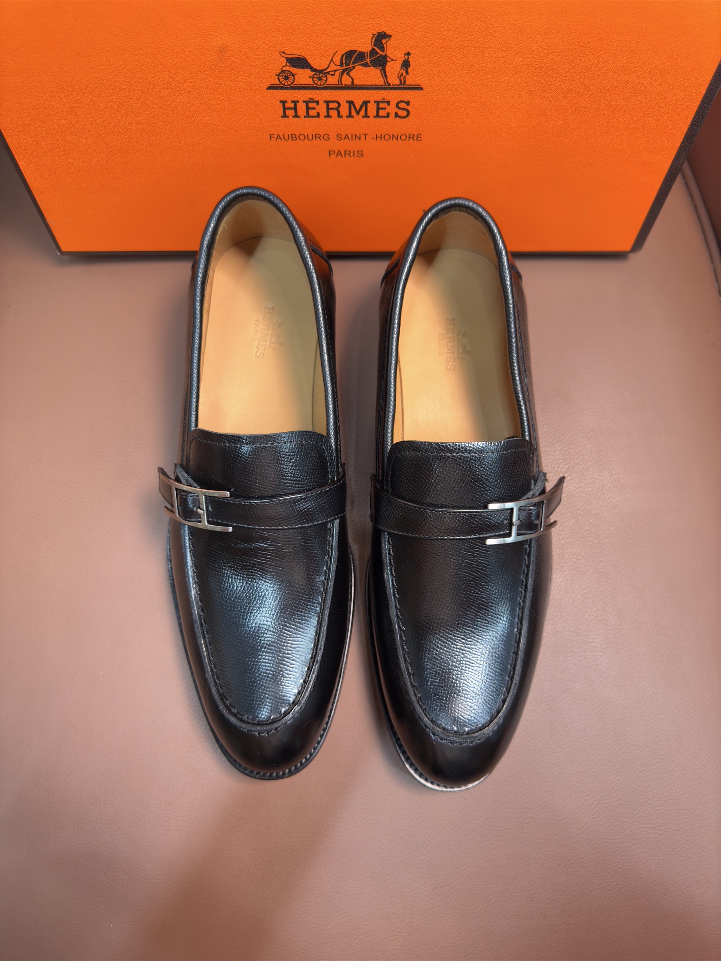 Hermès Hermès Monterey Loafer Noir Black