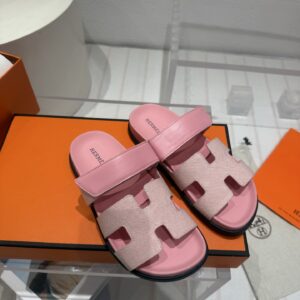 Hermes Chypre Sandal pink For Women