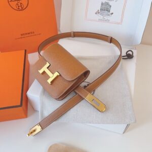 kelly belt high-end mini kangkang bag tofu bag 9