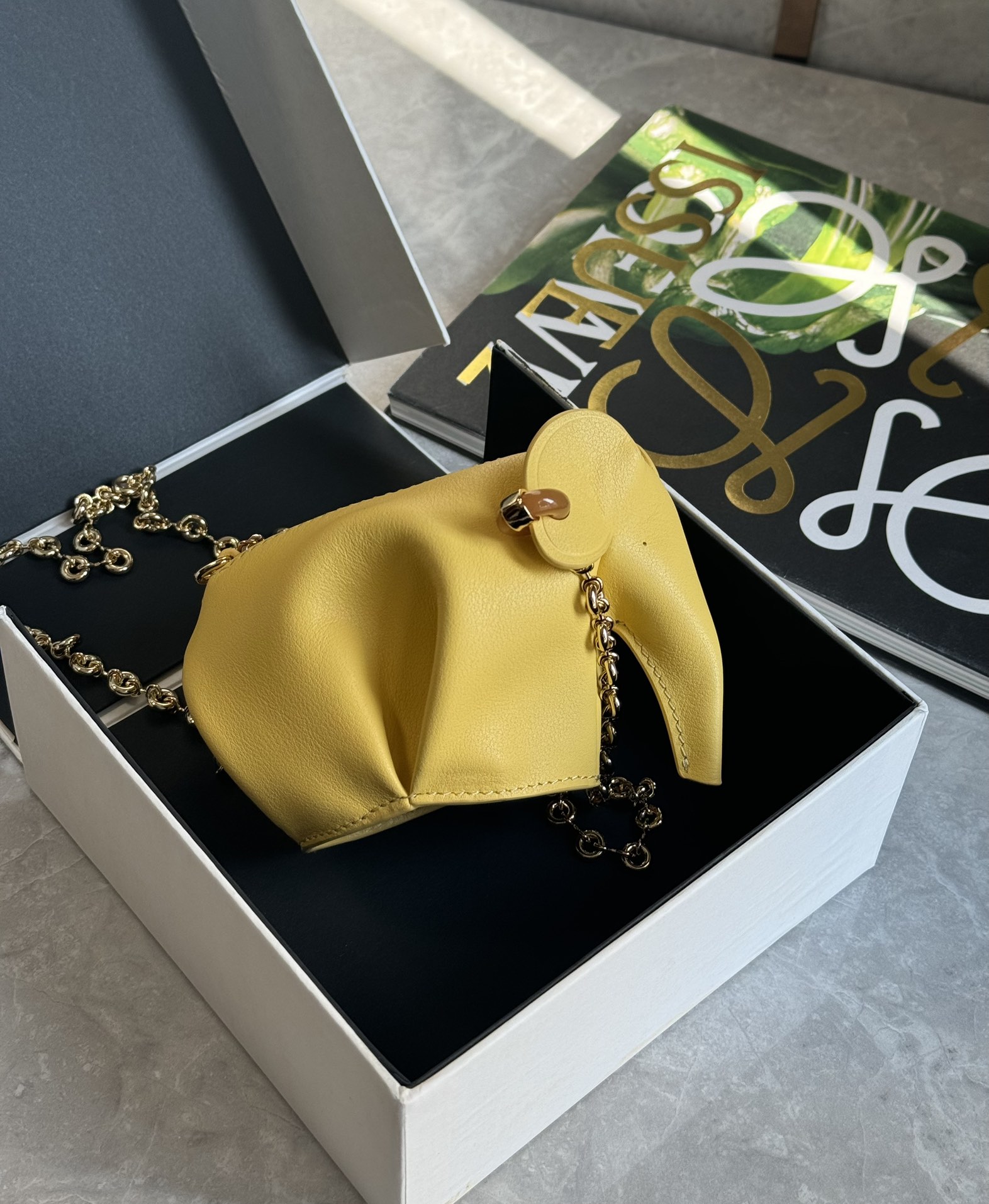 Loewe Elephant Crossbody Bag – Yellow Crossbody Bags, Handbags – LOW44172