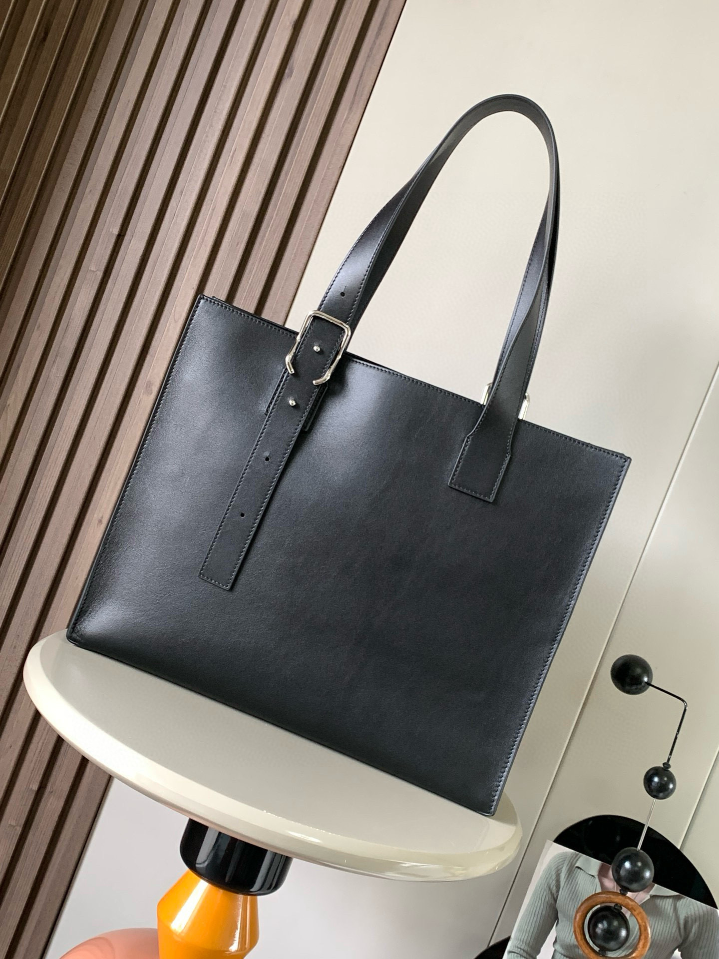 LOEWE Anagram Buckle Horizontal Tote Tote Bag Shoulder Bag Calf Leather | eBay