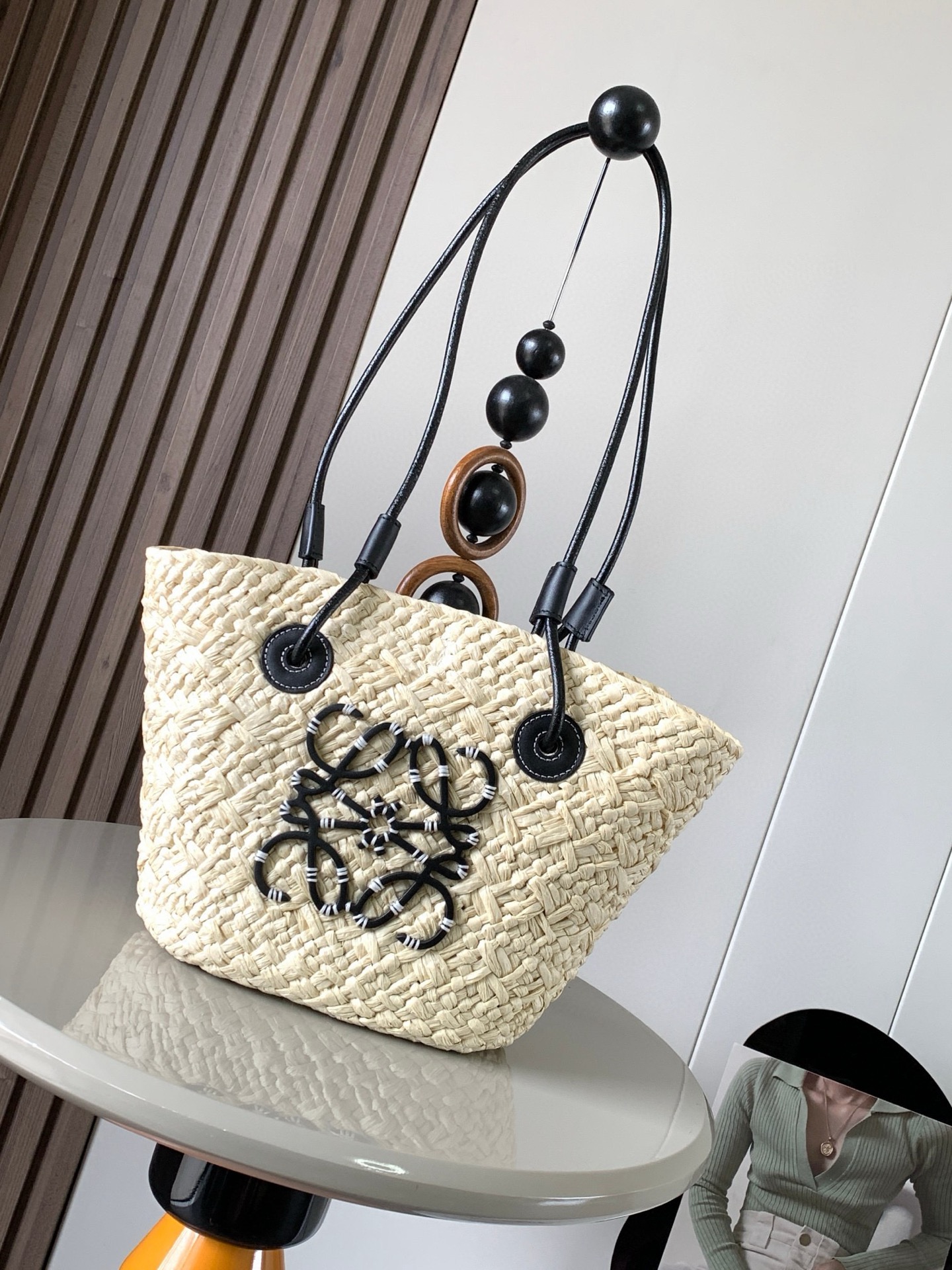 LOEWE Anagram Basket Tote Bag | Neutrals |