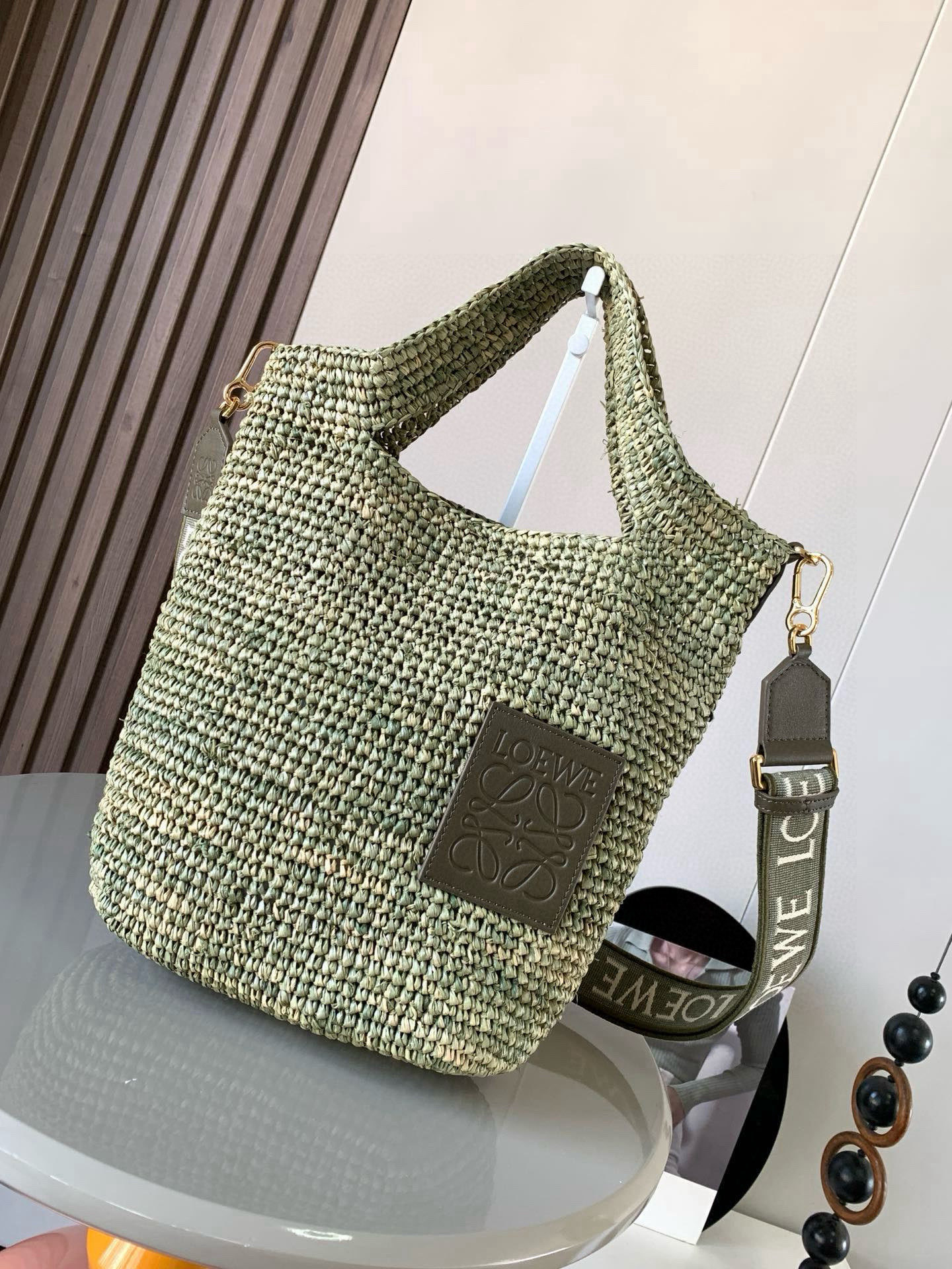 Loewe 2023 Mini Slit Bag – Green Totes, Handbags –
