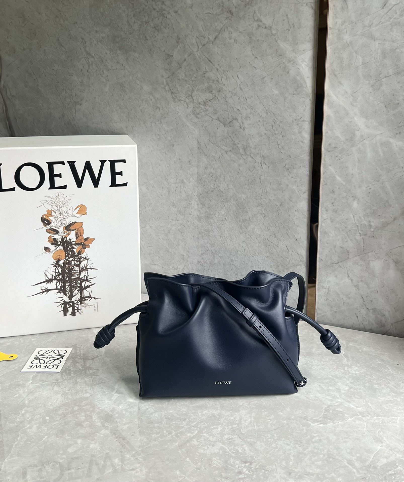 Loewe Flamenco Mini leather clutch Loewe