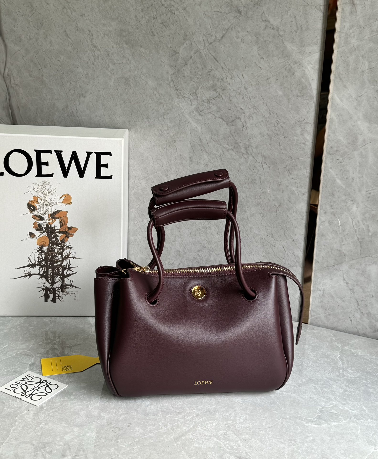 Loewe Small Madrid bag in supple calfskin Red – LOEWE