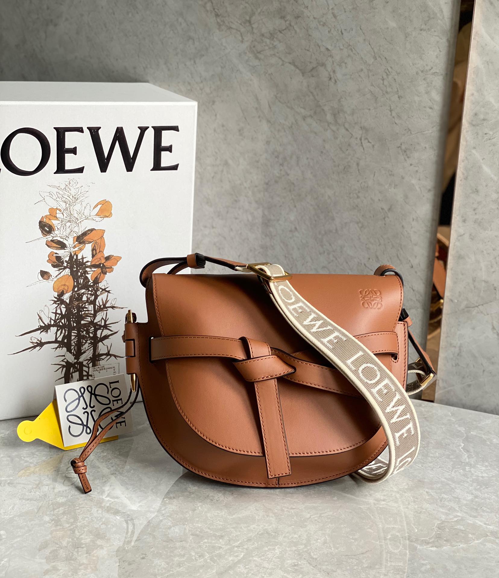 LOEWE Gate Crossbody Bag | Brown