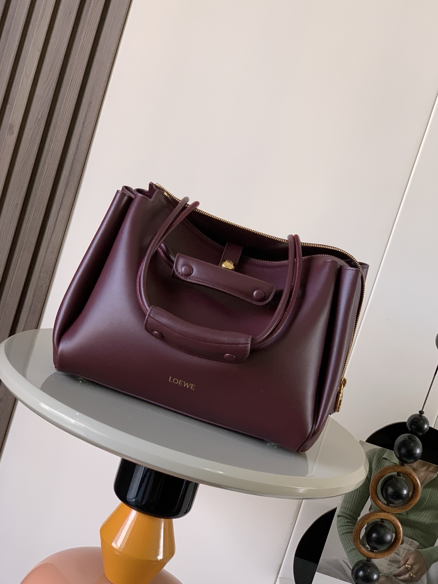 Loewe Small Madrid bag in supple calfskin Red – LOEWE