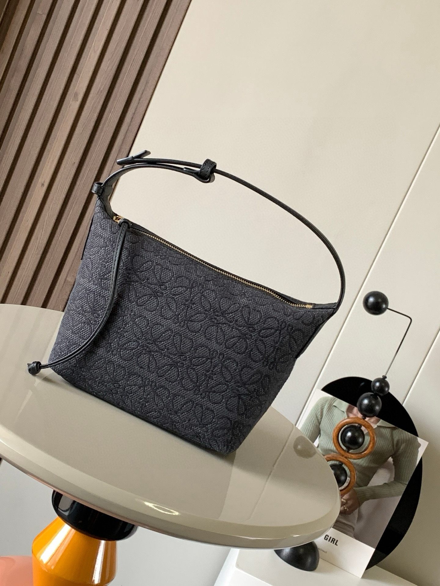 Loewe Small Cubi Bag – Black Handle Bags, Handbags –