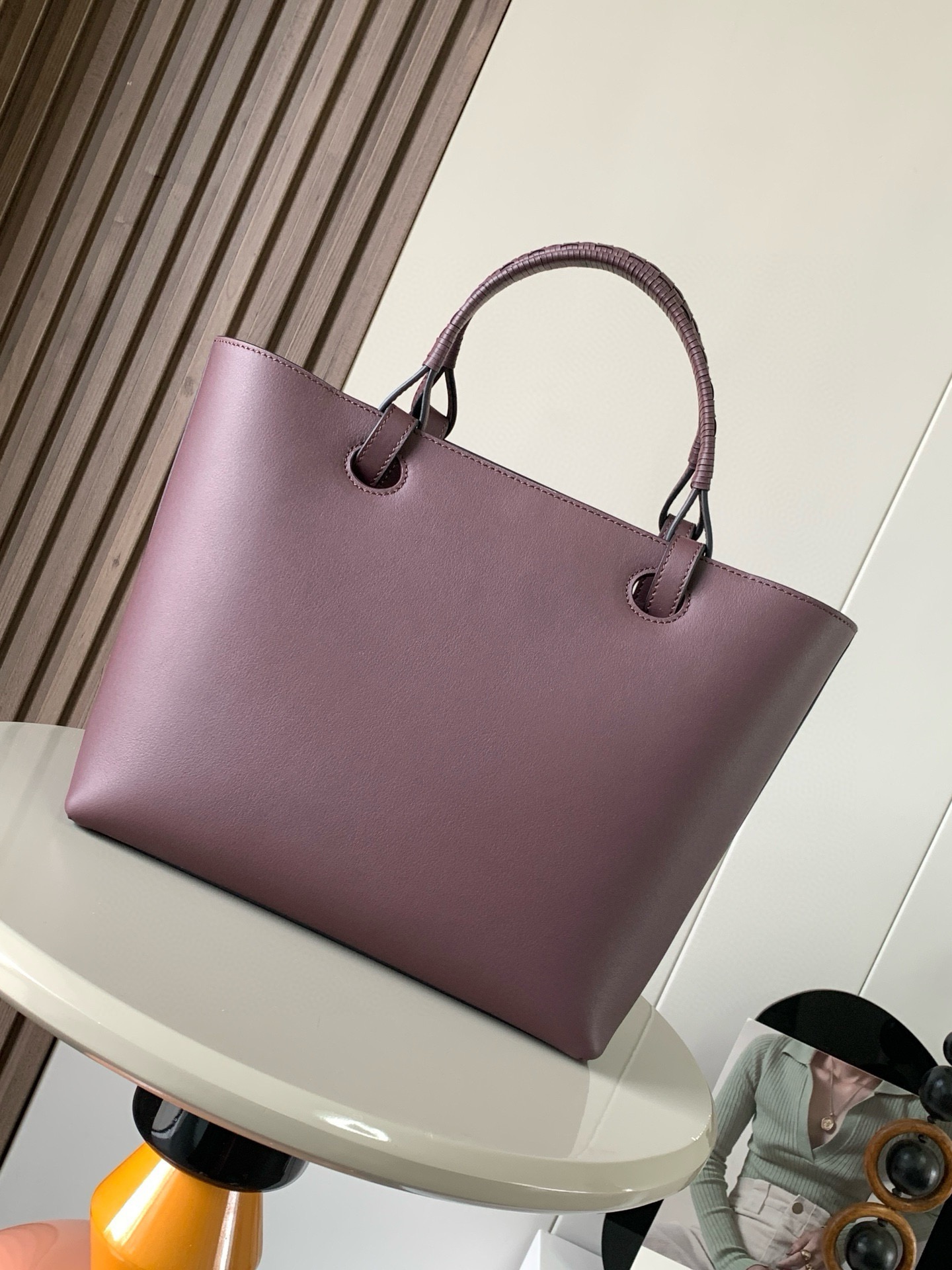 Loewe Luxury Small Anagram Tote Bag In Classic Calfskin –