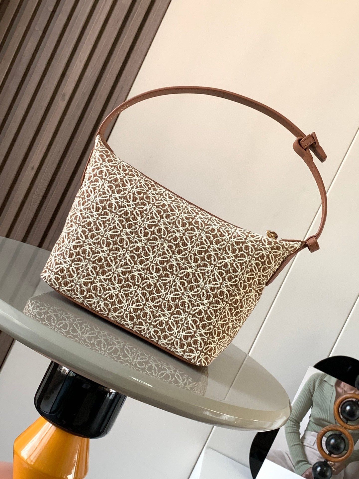 LOEWE Anagram Cubi Bag Small A906K75X06 Jacquard