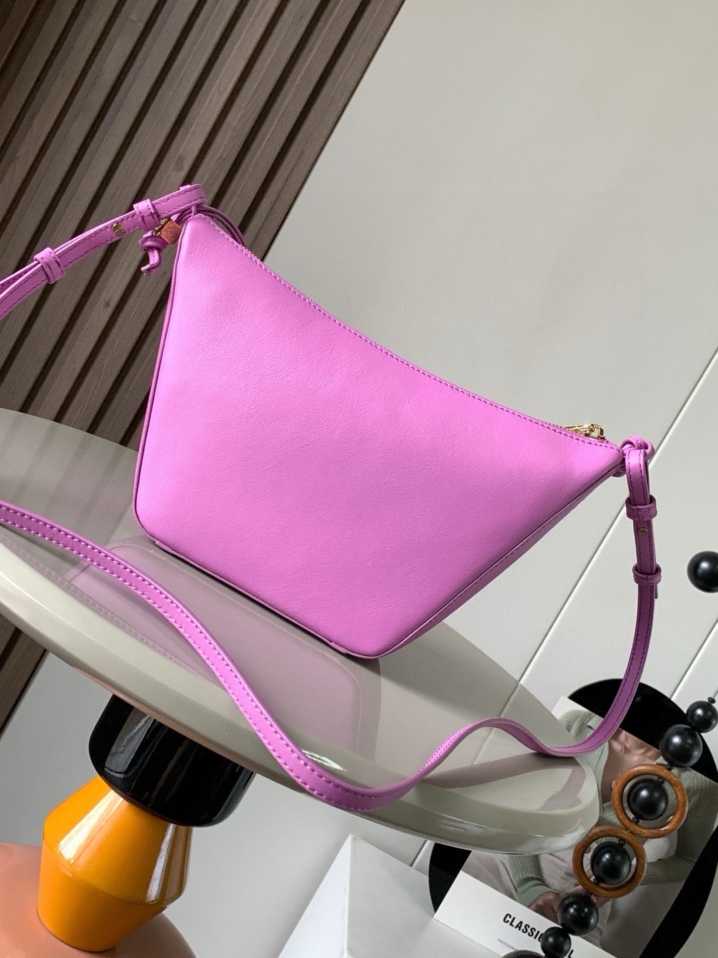 Loewe Hammock Hobo Rockrose Bag In Pink |