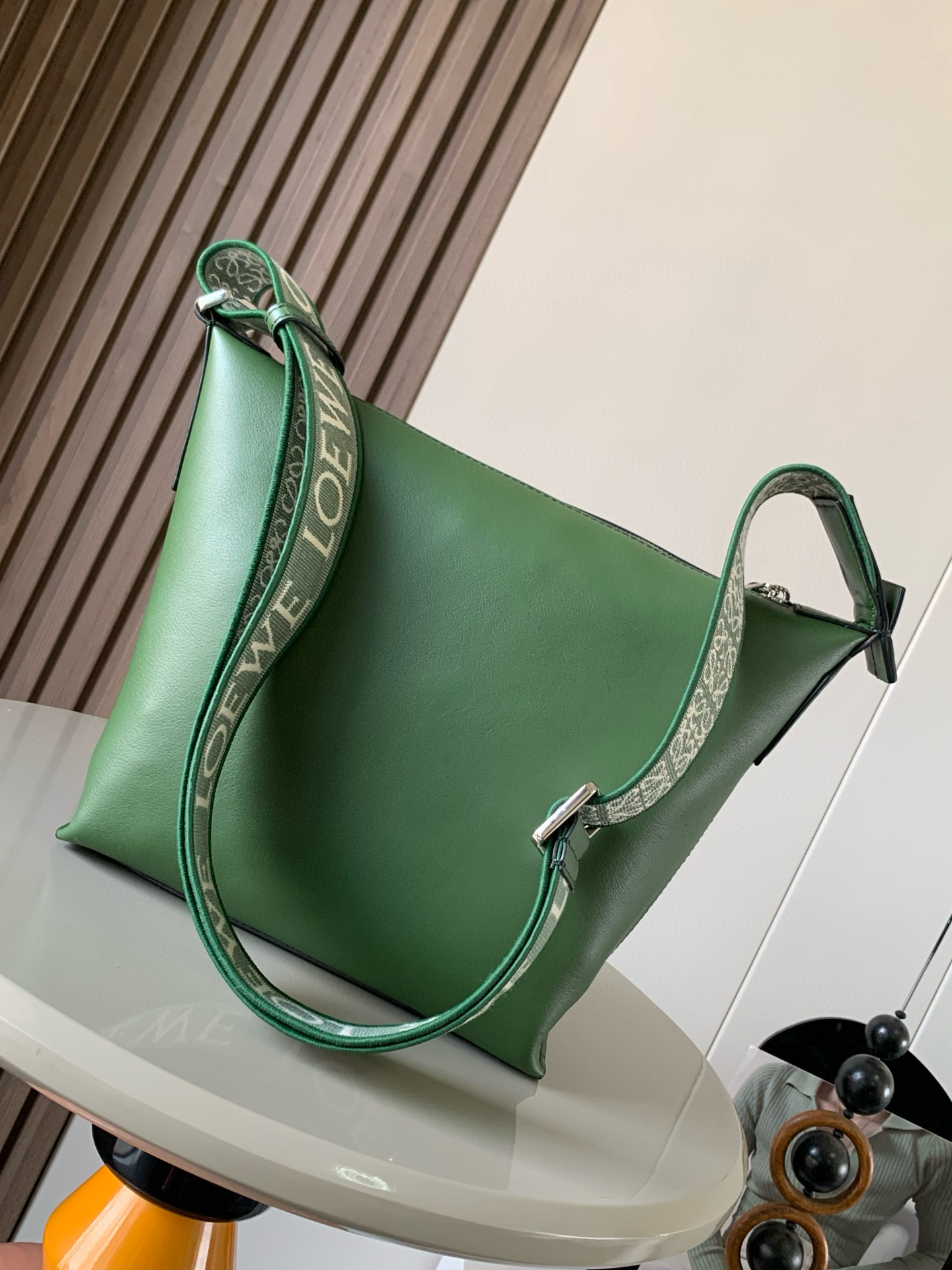 Loewe – Small Cubi Leather Messenger Bag Loewe  LOEWE 07569