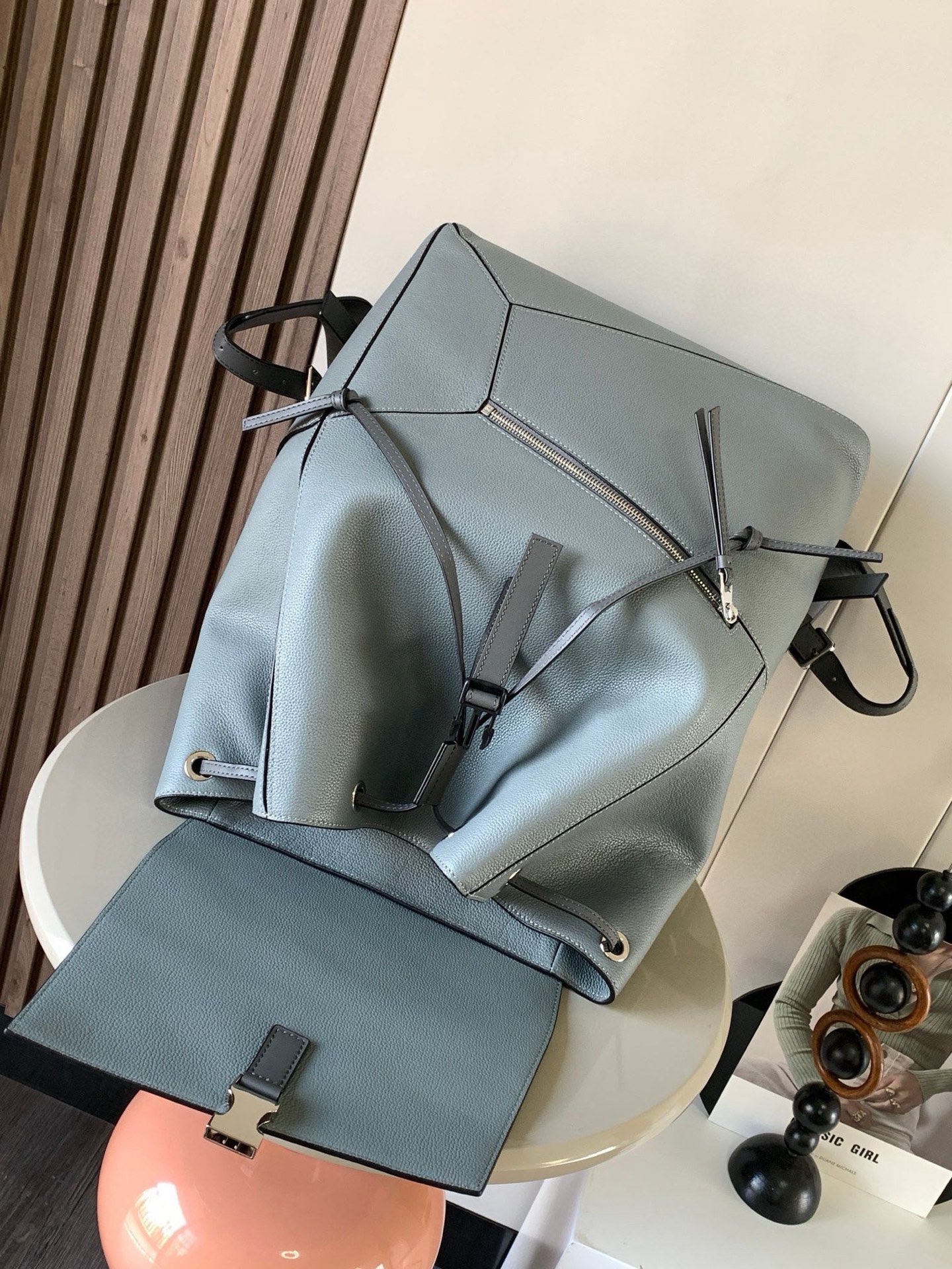 Loewe Grey Puzzle Backpack Loewe LOEWE 078210