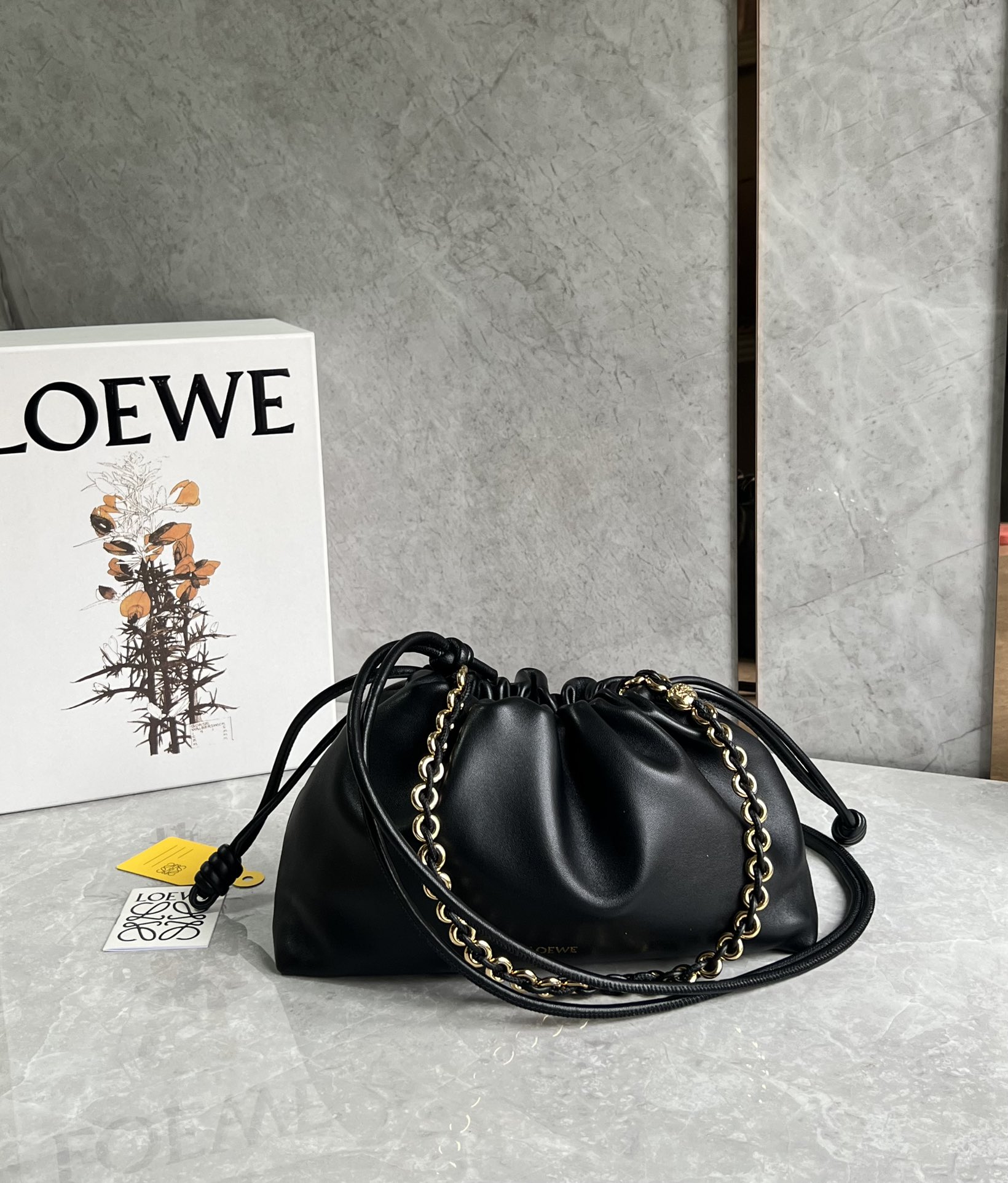 LOEWE Flamenco Purse Bag ‘Black’ Loewe