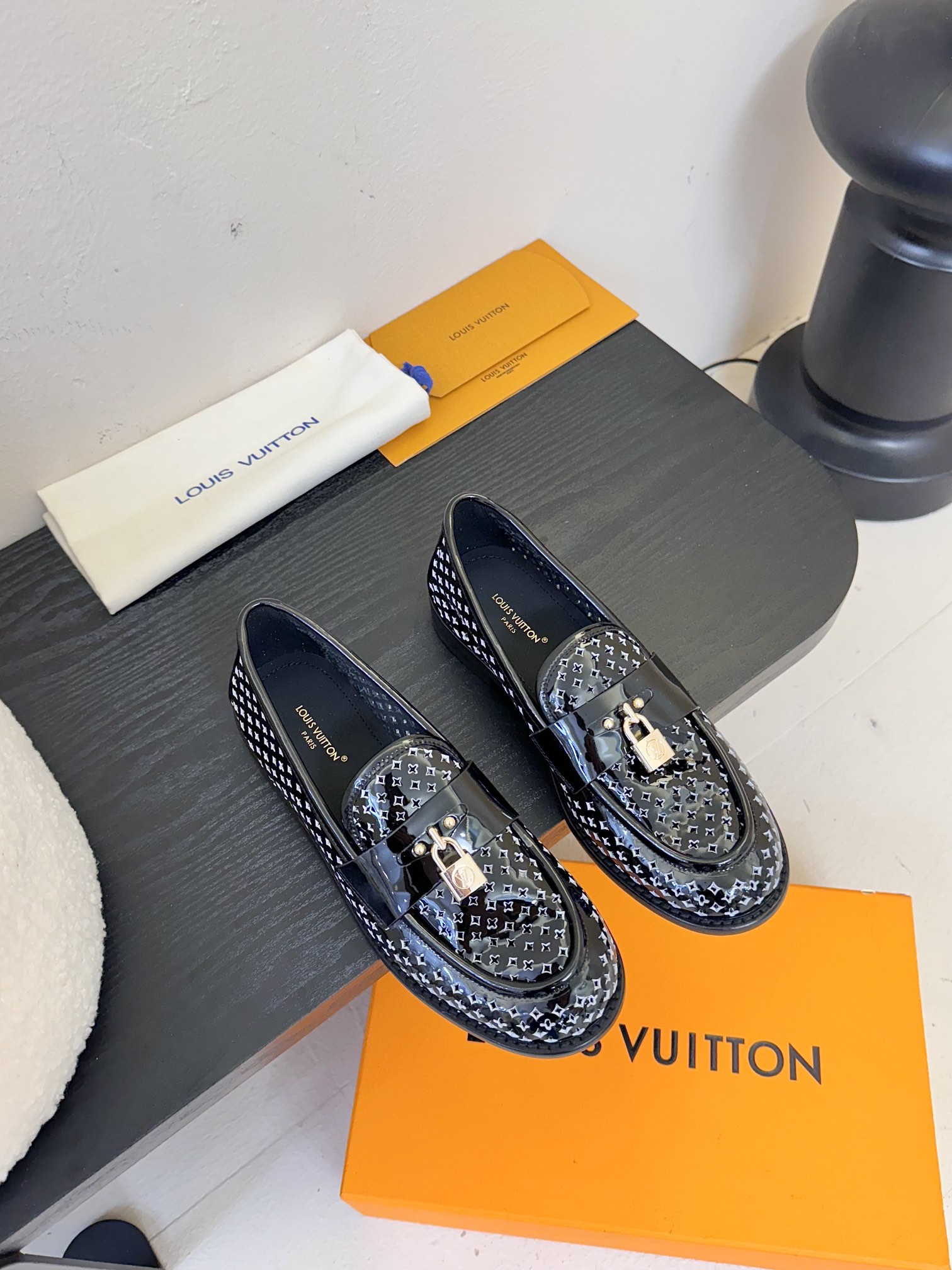 Chess Flat Loafer  Colours Noir Louis Vuitton