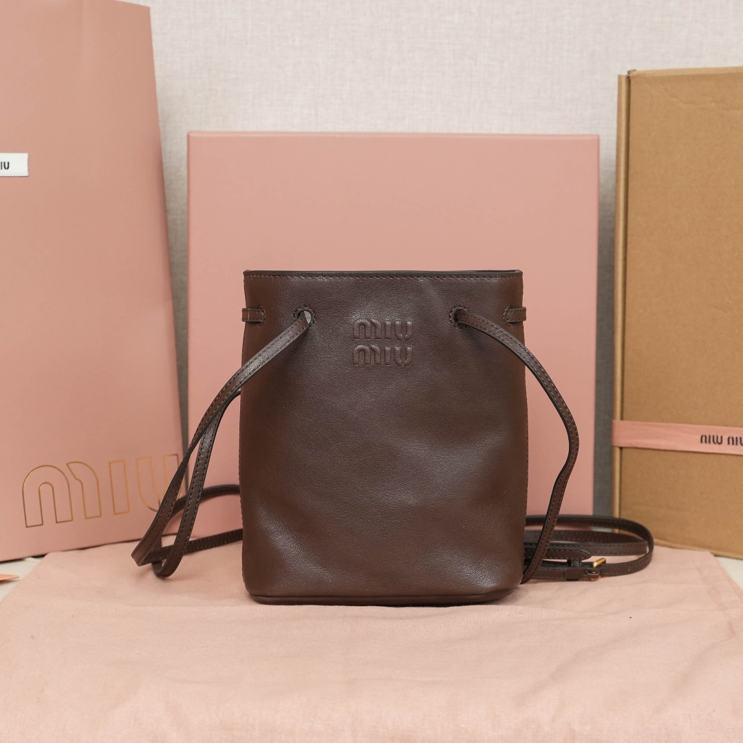 Miu Miu Shoulder Bag Brown Bags & Handbags for Women Miu Miu 00069