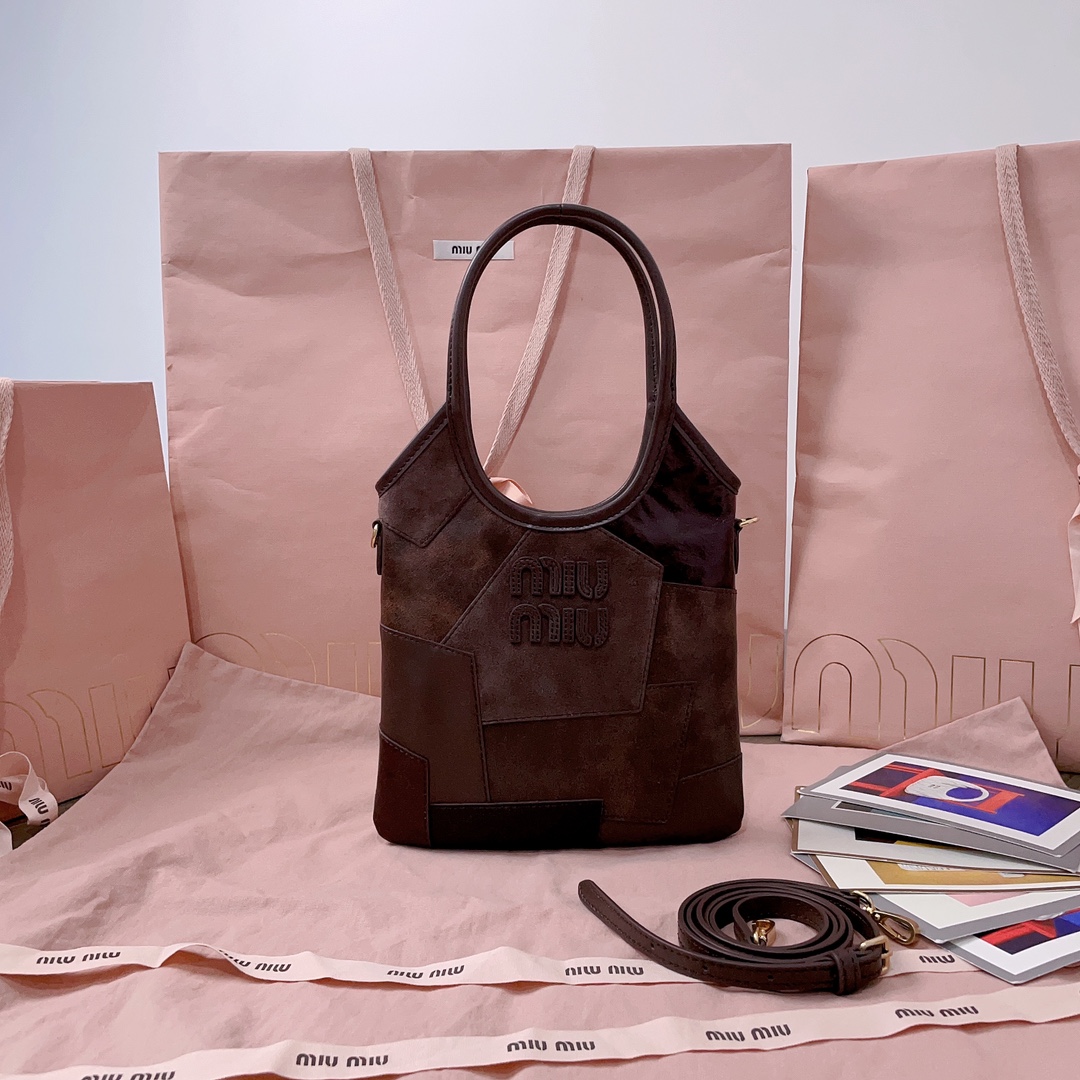 Miu Miu Briarwood Ivy Leather Handbag | Miu Miu