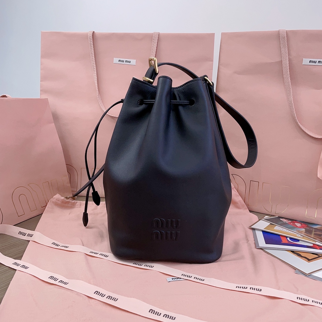 Miu Miu Black Nappa Leather Mini-bag | Miu Miu