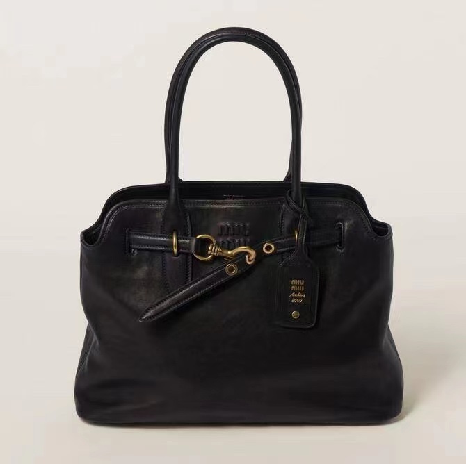 Miu Miu Ponyhair Handle Bag – Neutrals Handle Bags