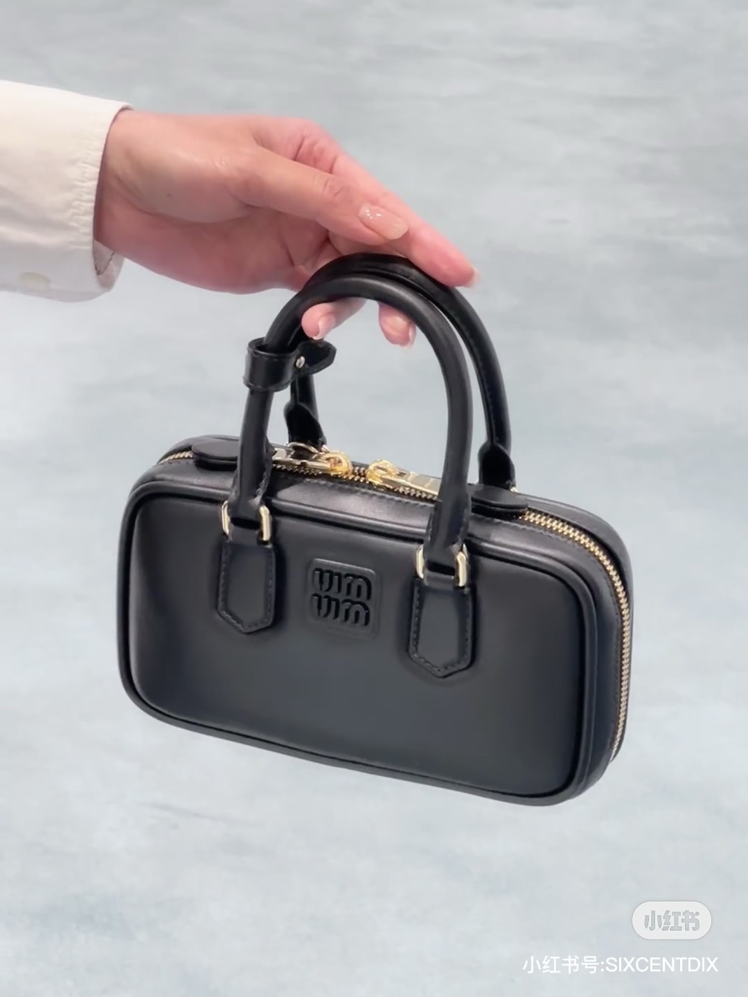 Miu Miu Women’s Compact Structured Shoulder Bag In