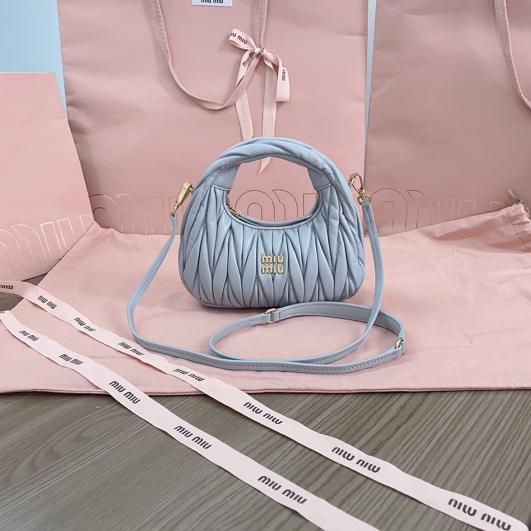 Miu Miu Women’s Wander Materasse hobo bag tote bag